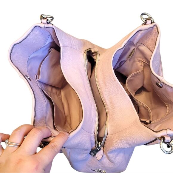 Coach Women's Light Blush Pink Madison Phoebe Hobo Bag - Picture 7 of 10